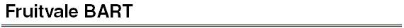 Fruitvale BART